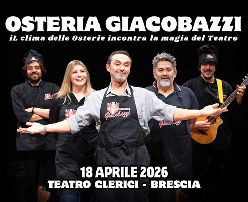 Giuseppe Giacobazzi in Osteria Giacobazzi