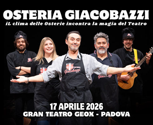 Giuseppe Giacobazzi in Osteria Giacobazzi